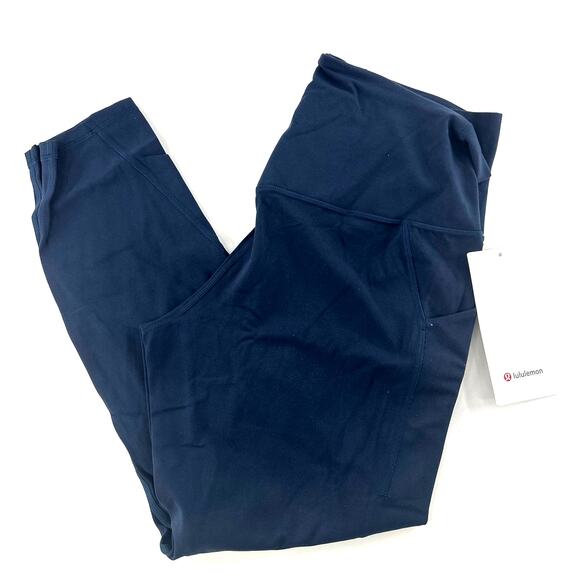 Lululemon True Navy Align™ High-Rise Pant with Pockets 25" Size 12 - Picture 4 of 10